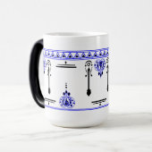 Alpona Design Blauw Magische Mok (Voorkant links)