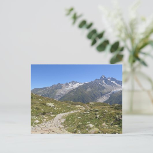 Alps Chamonix Briefkaart (Staand voorkant)