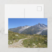 Alps Chamonix Briefkaart (Voorkant / Achterkant)