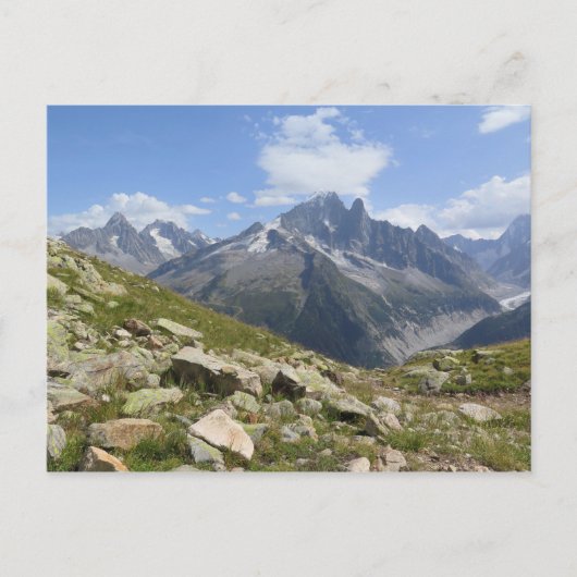Alps Chamonix Briefkaart (Voorkant)