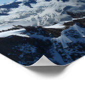 Alps Chamonix Mont Blanc Poster (Hoek)