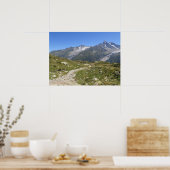 Alps Chamonix Poster (Keuken)