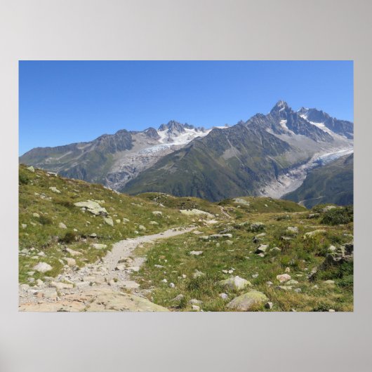 Alps Chamonix Poster (Voorkant)