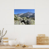 Alps Chamonix Poster (Keuken)