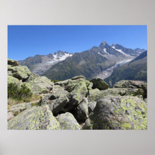 Alps Chamonix Poster