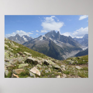 Alps Chamonix Poster