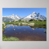 Alps Chamonix Poster (Voorkant)