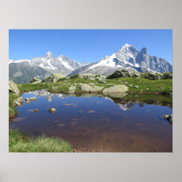 Alps Chamonix Poster