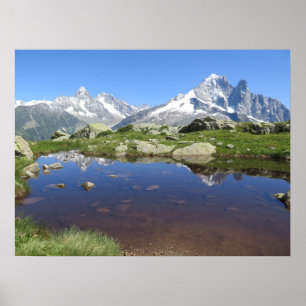 Alps Chamonix Poster