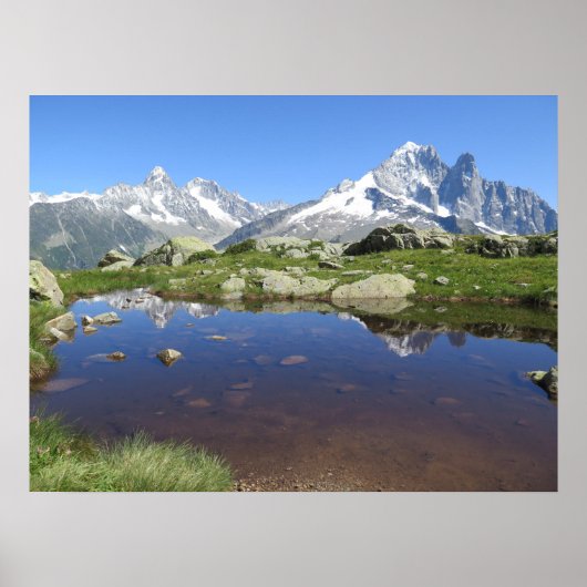 Alps Chamonix Poster (Voorkant)