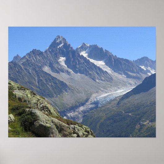 Alps Chamonix Poster (Voorkant)