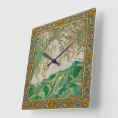 Alps Goud Zilver Lapis Amber Malachite Wandklok (Hoek)