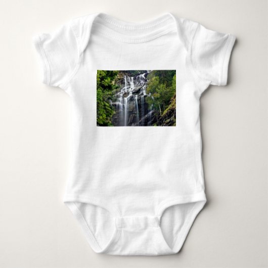 Alps Mountain Top Waterfall (Voorkant)