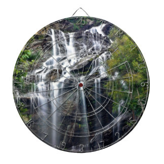 Alps Mountain Top Waterfall Dartbord