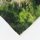 Alps Mountain Top Waterfall Fleece Deken (Hoek)