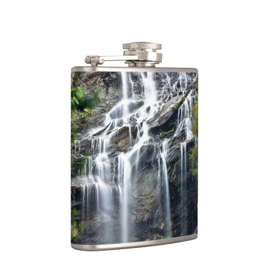 Alps Mountain Top Waterfall Heupfles (Rechts)