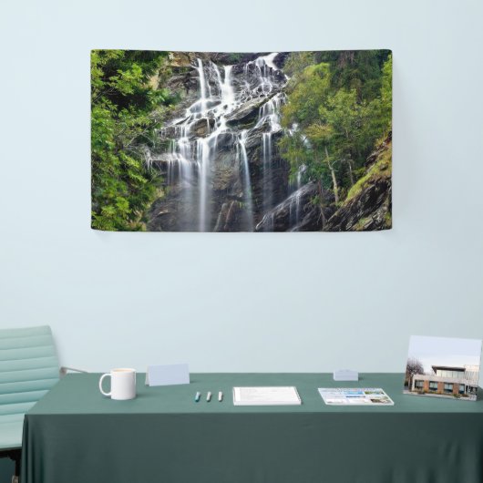 Alps Mountain Top Waterfall Spandoek (Beurs)