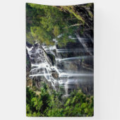 Alps Mountain Top Waterfall Spandoek (Verticaal)