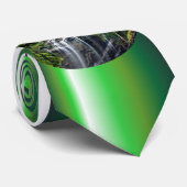 Alps Mountain Top Waterfall Stropdas (Opgerold)