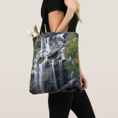 Alps Mountain Top Waterfall Tote Bag (Dichtbij)