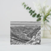 Alps Mountain Valley Briefkaart (Staand voorkant)