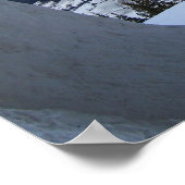 Alps-venster Uitzicht Foto Poster (Hoek)