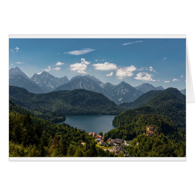 alpsee, Duitsland (Voorkant Horizontaal)