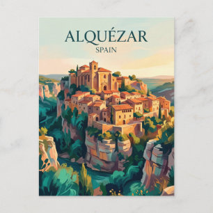 Alquézar Spanje Briefkaart