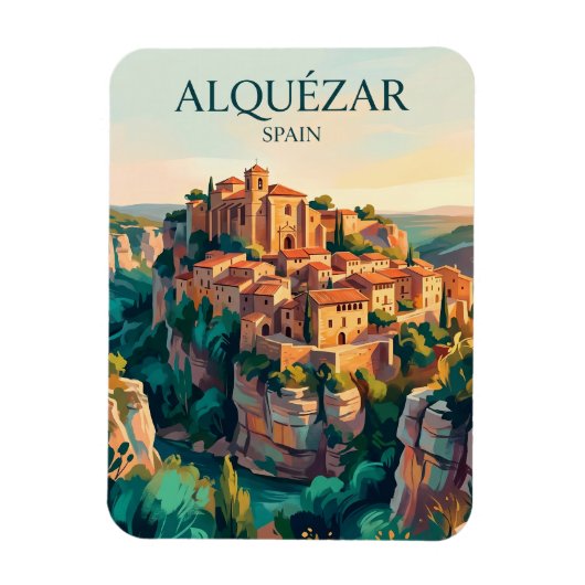 Alquézar Spanje Magneet (Verticaal)