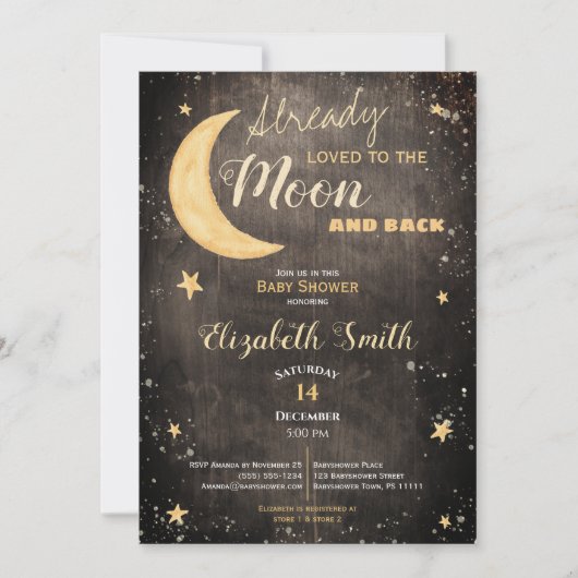 Already loved gender neutral babyshower kaart (Voorkant)