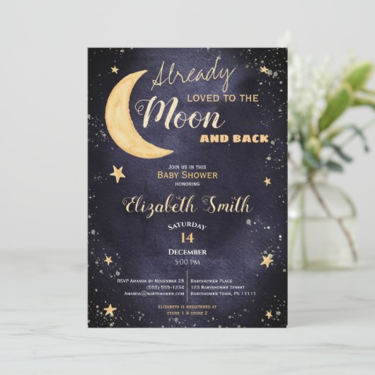 Already loved gender neutral babyshower kaart (Staand voorkant)