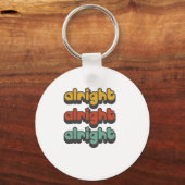ALRIGHT-ALRIGHT-ALRIGHT-HIPPY-STAR SLEUTELHANGER (Voorkant)
