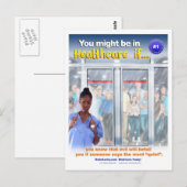 Als #1 briefkaart (Voorkant / Achterkant)