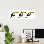 Als 2 Toucan, 3 Toucan ook - SRF Poster (Thuiskantoor)