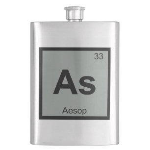 Als - Aesopus Fabels Chemie Periodiek Systeem Symb Flacon