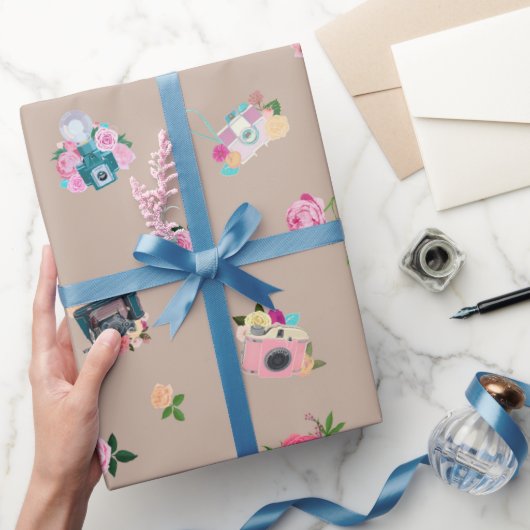 als Afbeelding  camera's Cadeaupapier (Geschenken)