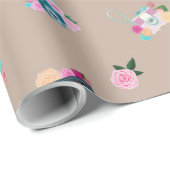 als Afbeelding  camera's Cadeaupapier (Rol Hoek)