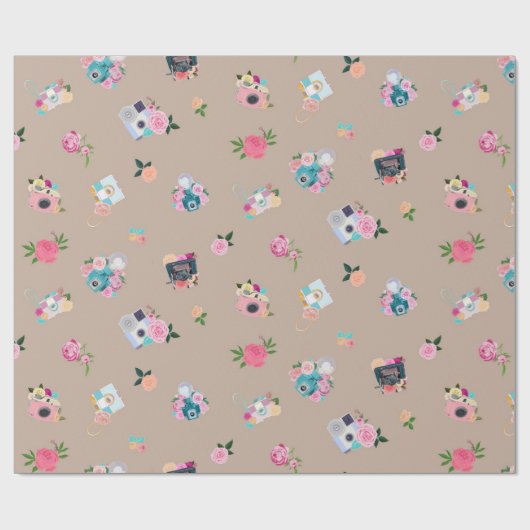 als Afbeelding  camera's Cadeaupapier (Vlak)