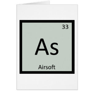 Als - Airsoft Sport Chemie Periodiek Systeem