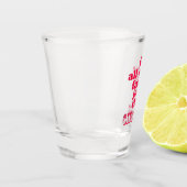 Als al het andere faalt, sluit u zich aan bij het  shot glas (Links)