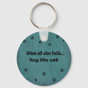 Als al het andere mislukt.. sleutelhanger