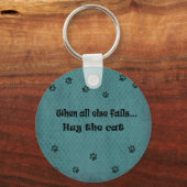 Als al het andere mislukt.. sleutelhanger (Voorkant)