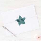 Als al het andere mislukt.. ster sticker (Envelop)