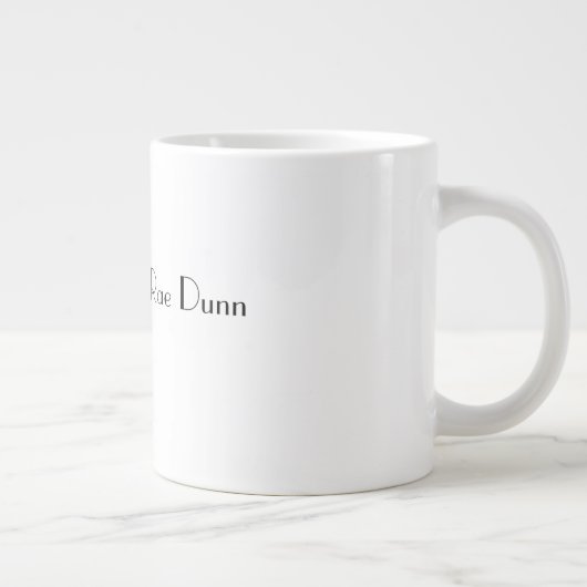 Als al je Rae Dunn mokken in de vaatwasser zitten. (Rechts)