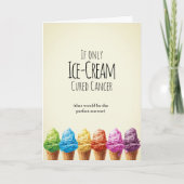 Als alleen ijs kanker kon genezen kaart (Voorkant)