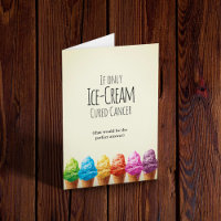 Als alleen ijs kanker kon genezen