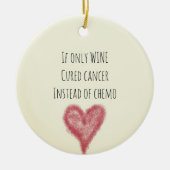 Als alleen wijnkanker wordt gezouten in plaats van keramisch ornament (Voorkant)