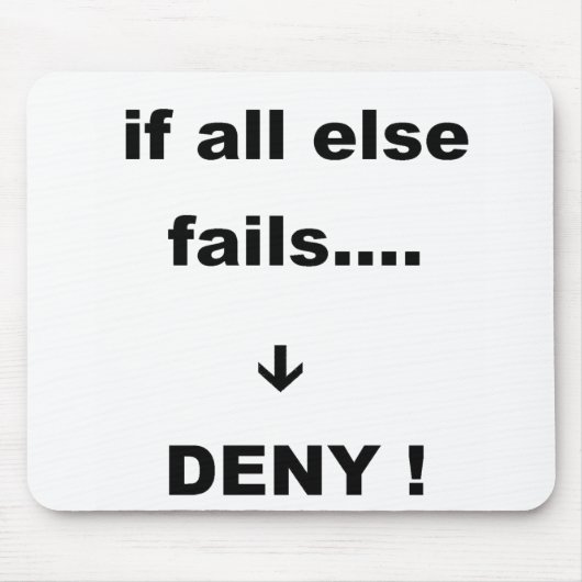 als alles anders faalt muismat (Voorkant)