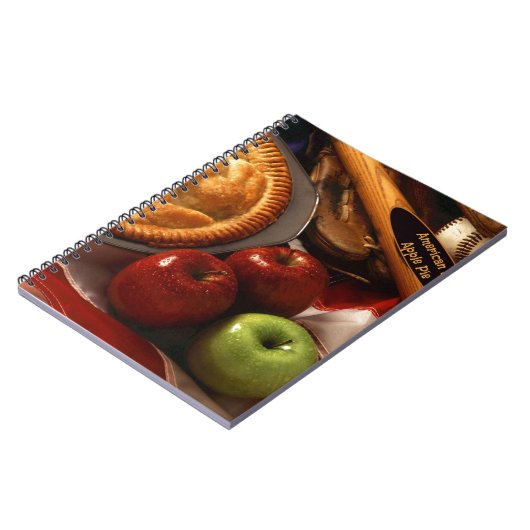 Als Amerikaans als Apple Pie Notitieboek (Linkerzijde)