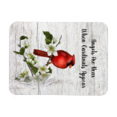 Als Angels dichtbij zijn, verschijnen kardinalen Magneet (Horizontaal)